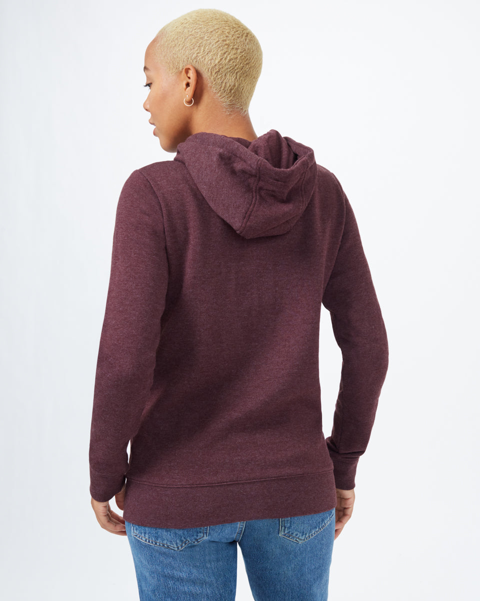 Red Tree Graphic Pullover Hoodie