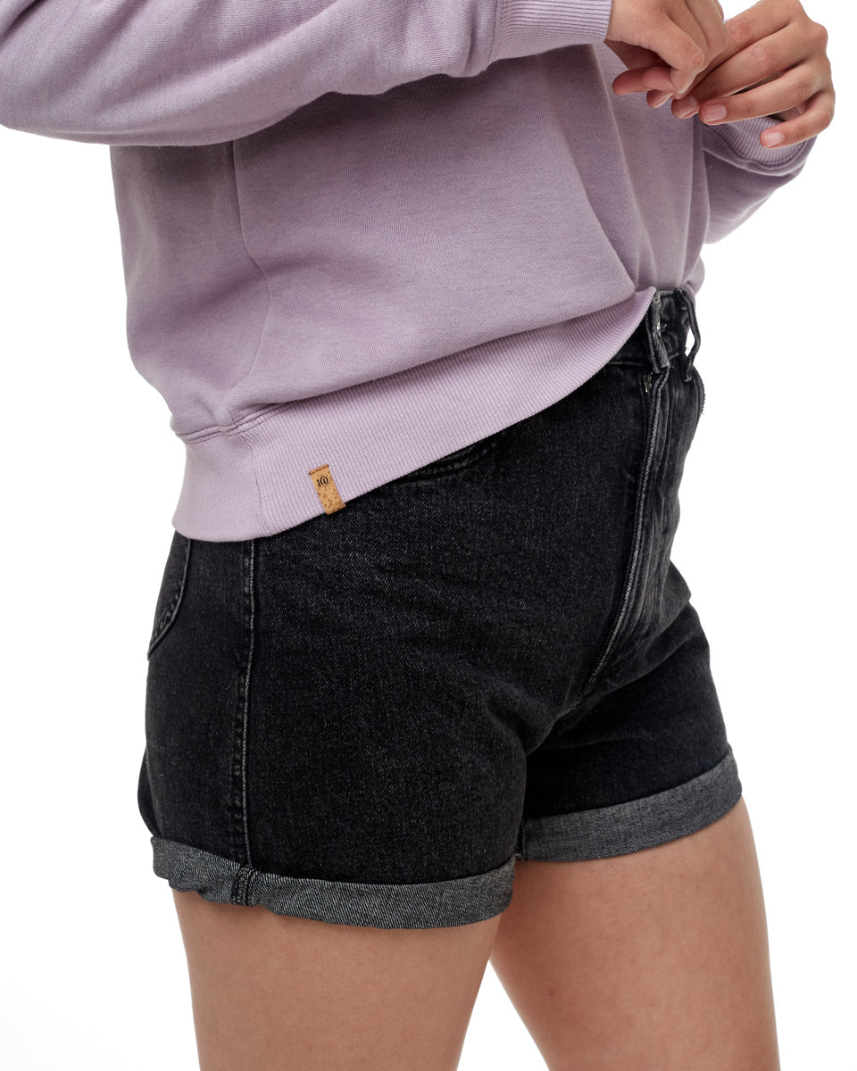 Purple Women's Fleece Long Sleeve Sweatshirt