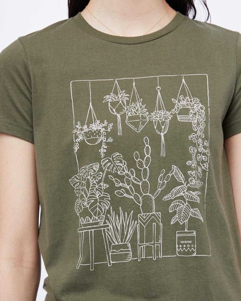 Green Tree Graphic Tee