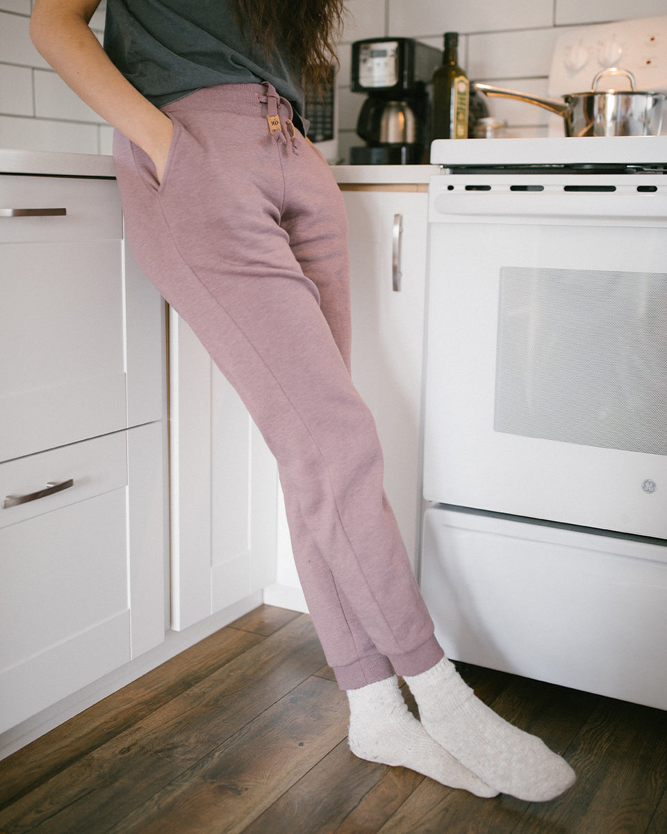 Purple Women's Eco-Friendly Sweatpants