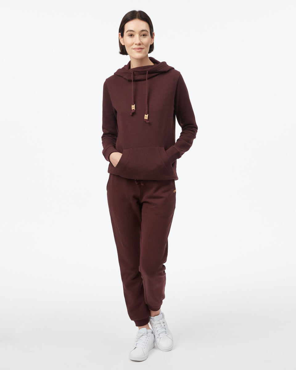 Red Women's Eco-Friendly Sweatpants