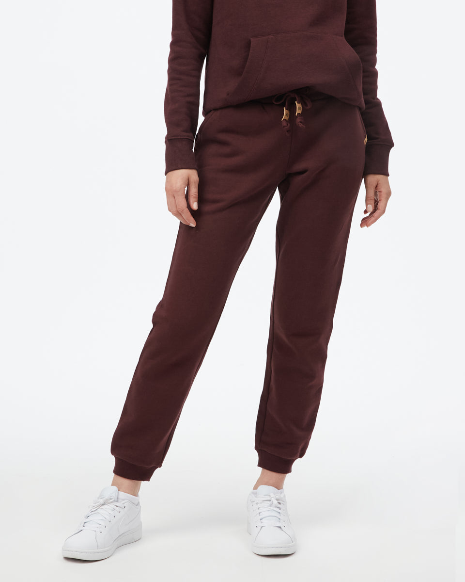 Red Women's Eco-Friendly Sweatpants