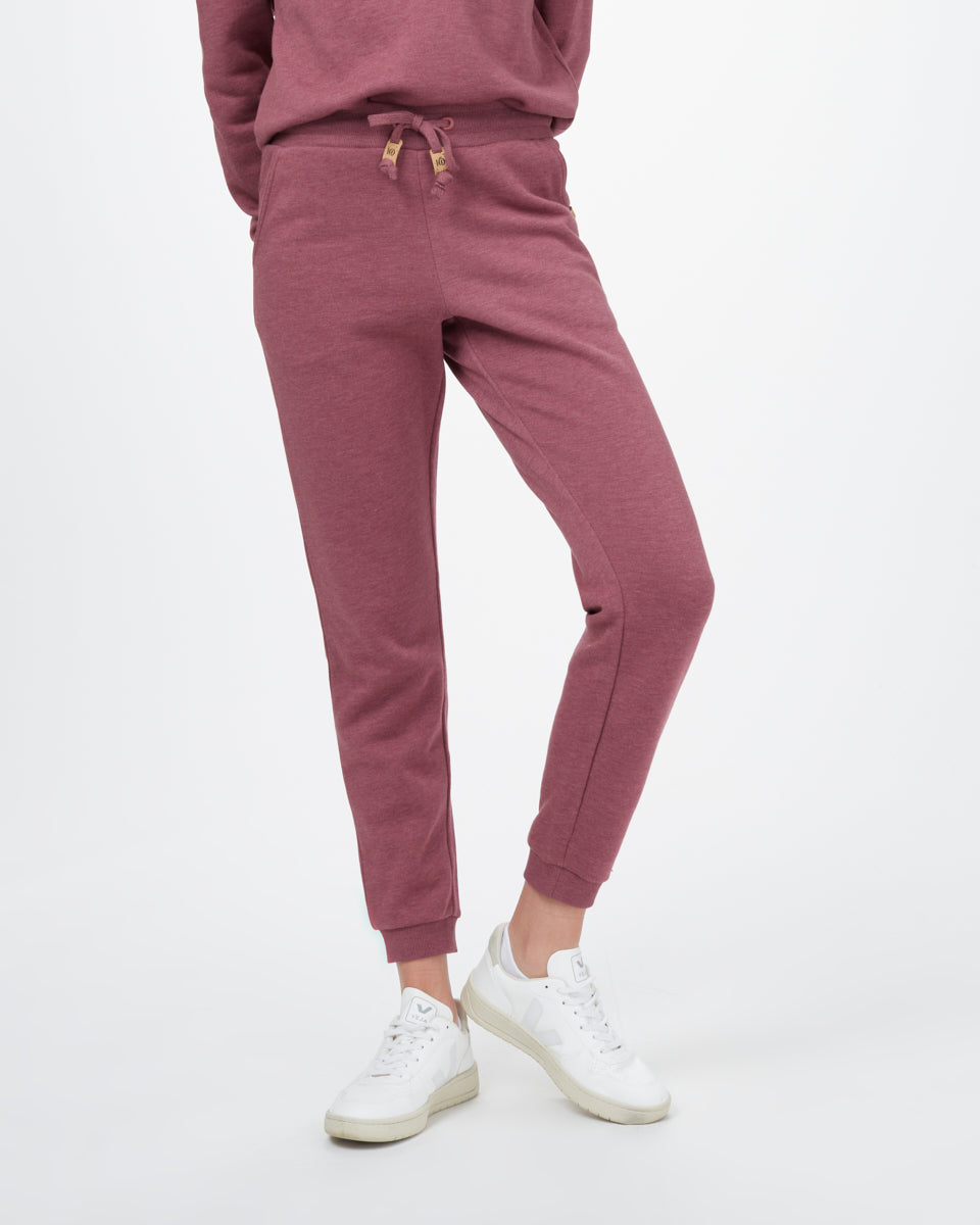 Red Women's Eco-Friendly Sweatpants