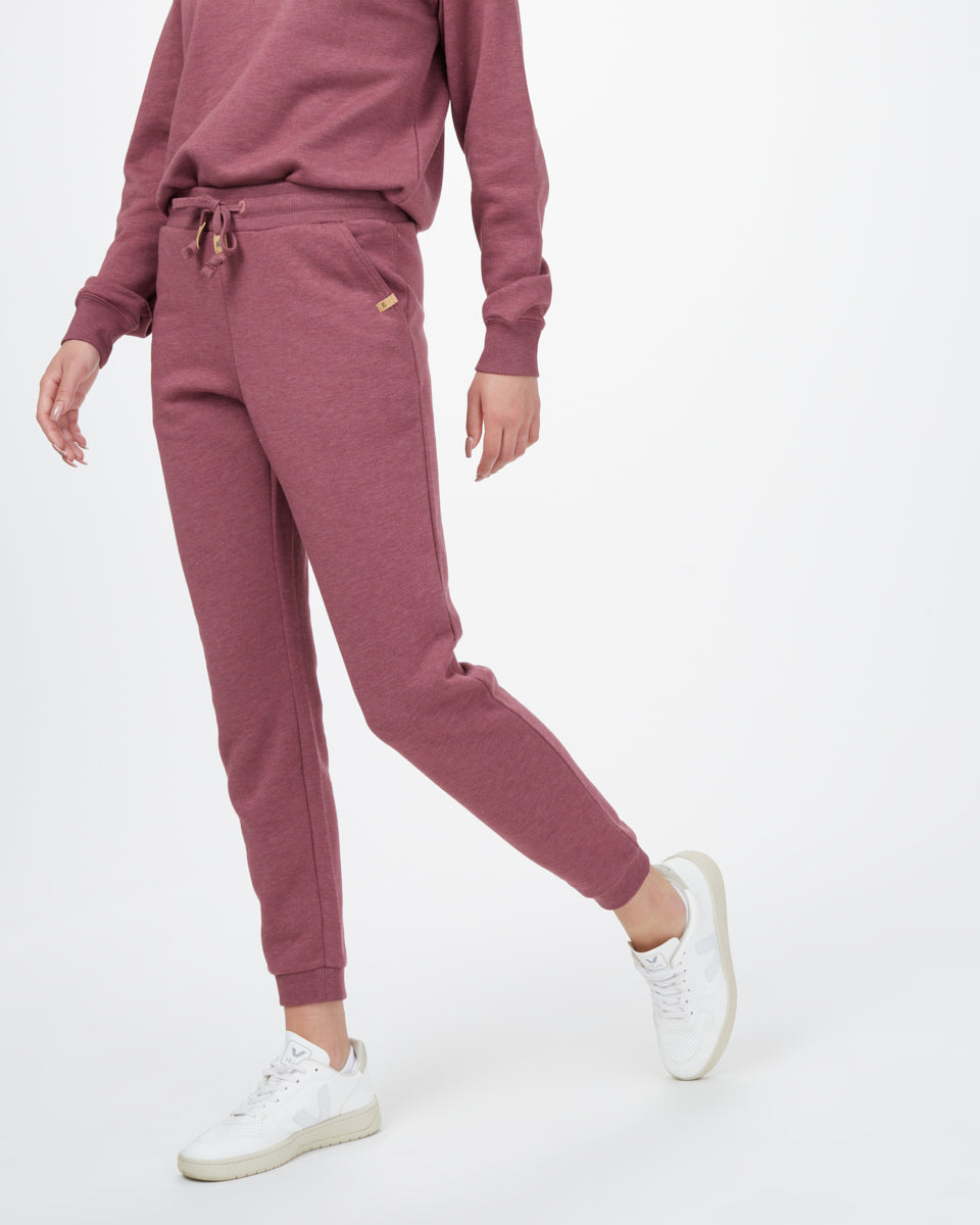 Red Women's Eco-Friendly Sweatpants