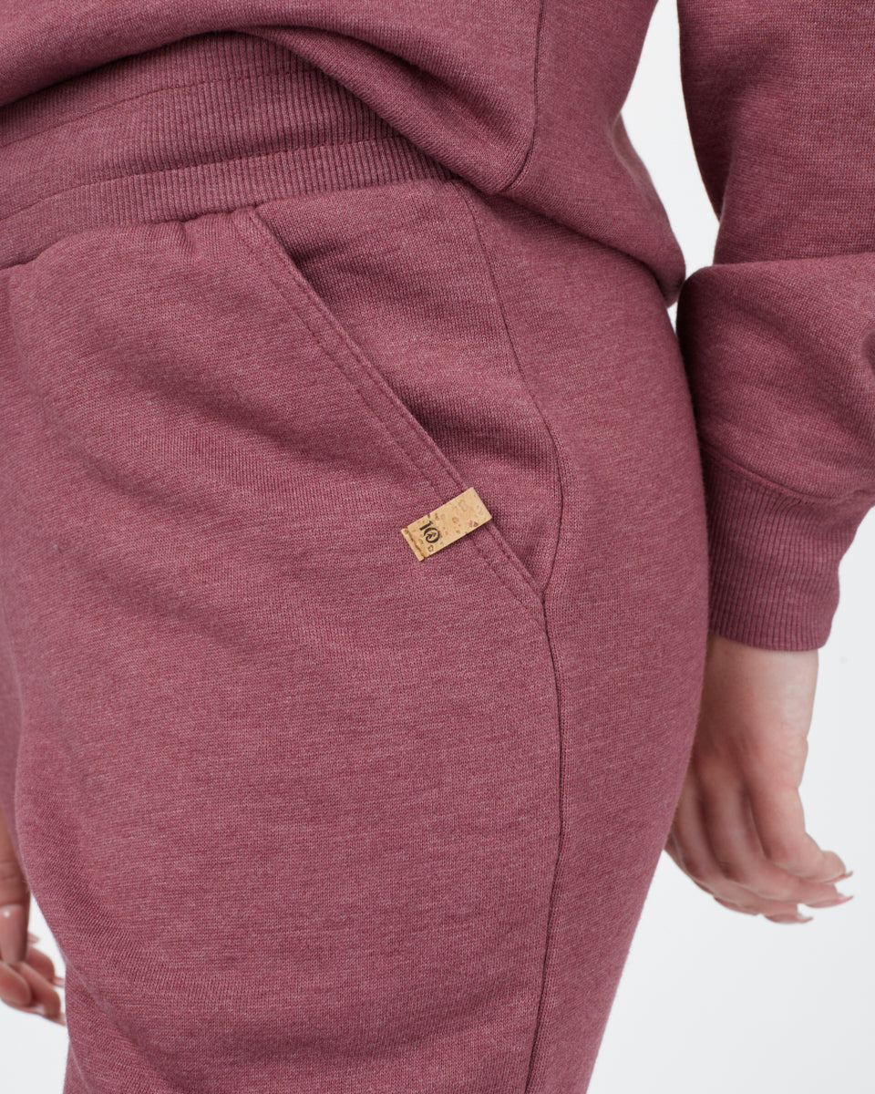 Red Women's Eco-Friendly Sweatpants