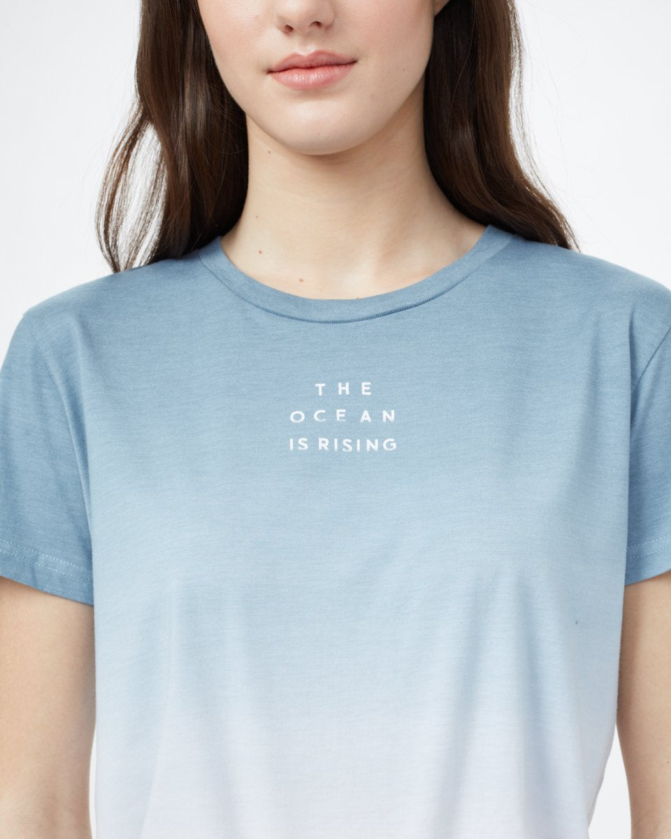 Blue Women's Dye Tee