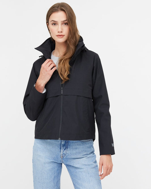 Black Women's Repreve Rain Jacket