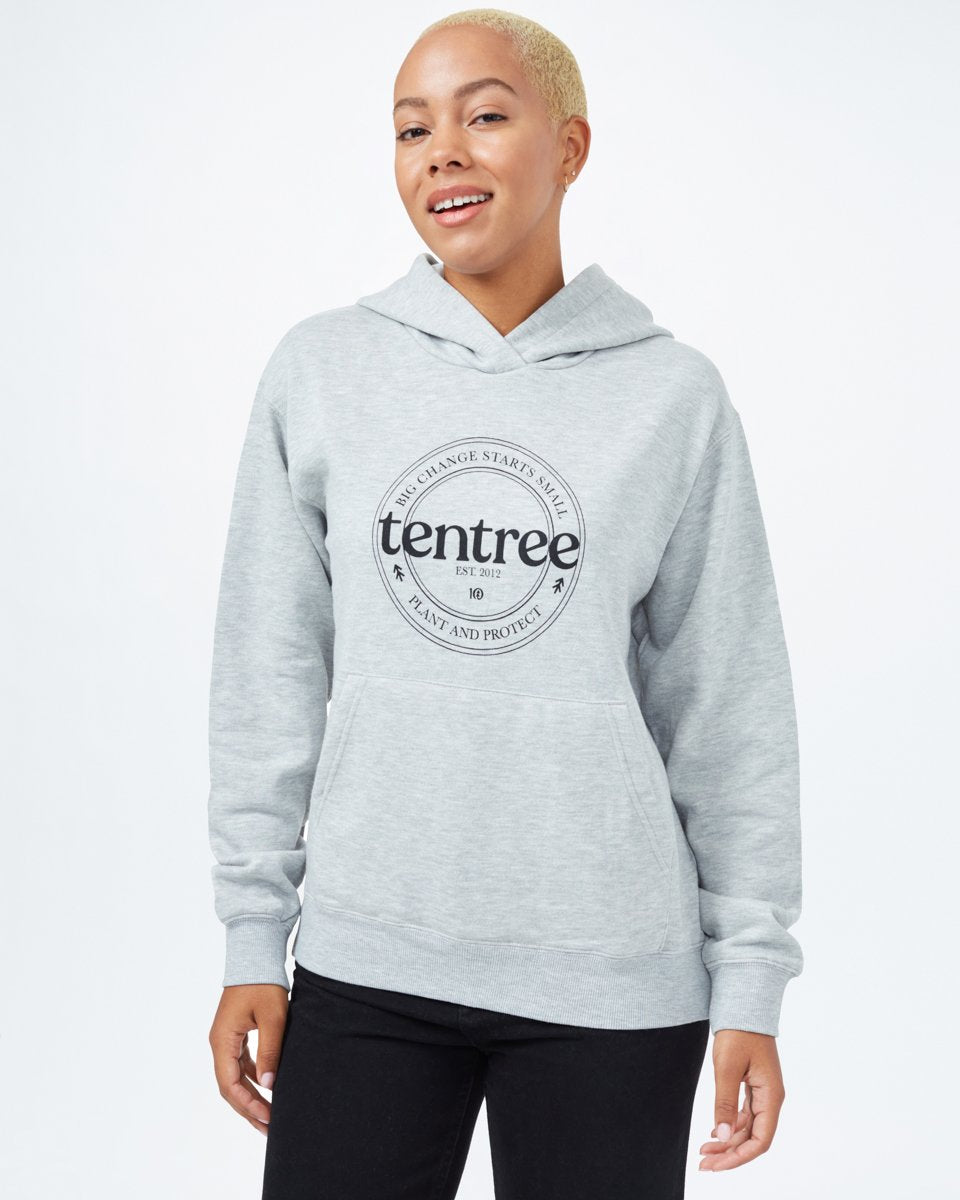 Grey Women's Graphic Hoodie