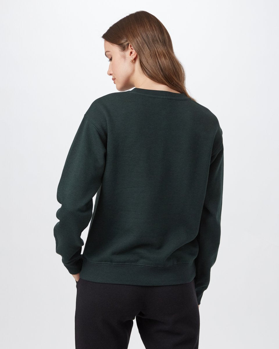 Green Women's Organic Cotton Sweatshirt
