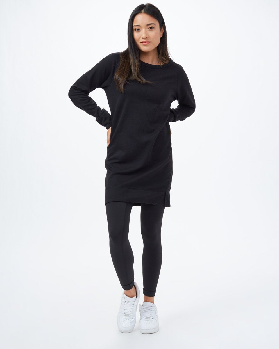 Black Womens Knit Sweater Dress