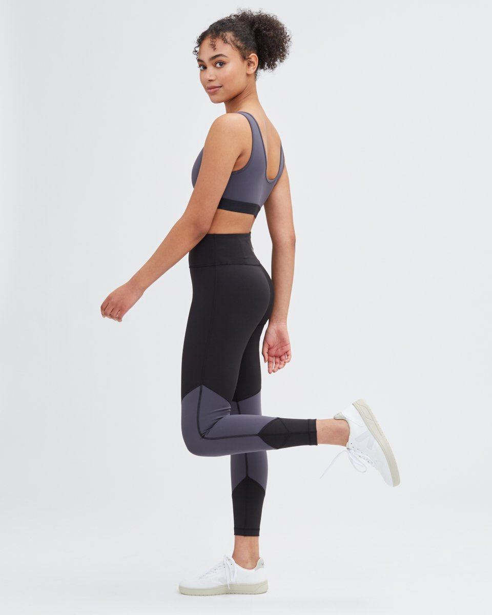 Black Women's High-Rise Leggings