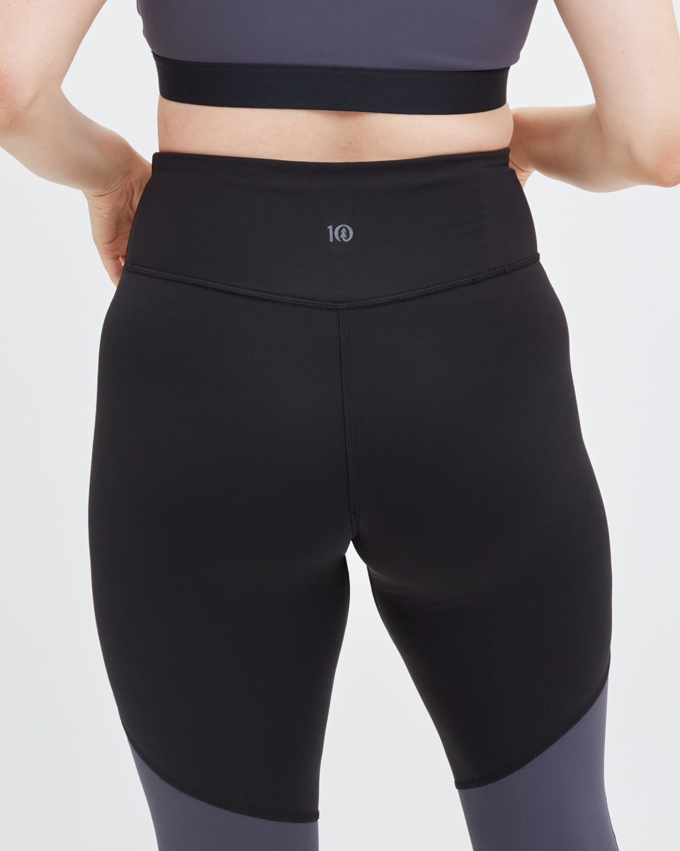 Black Women's High-Rise Leggings