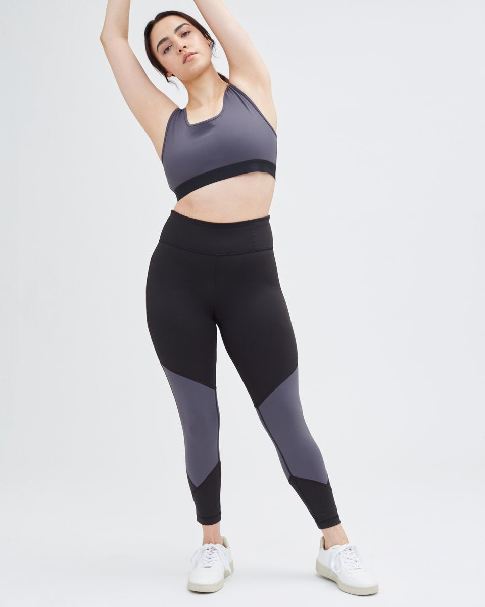 Black Women's High-Rise Leggings