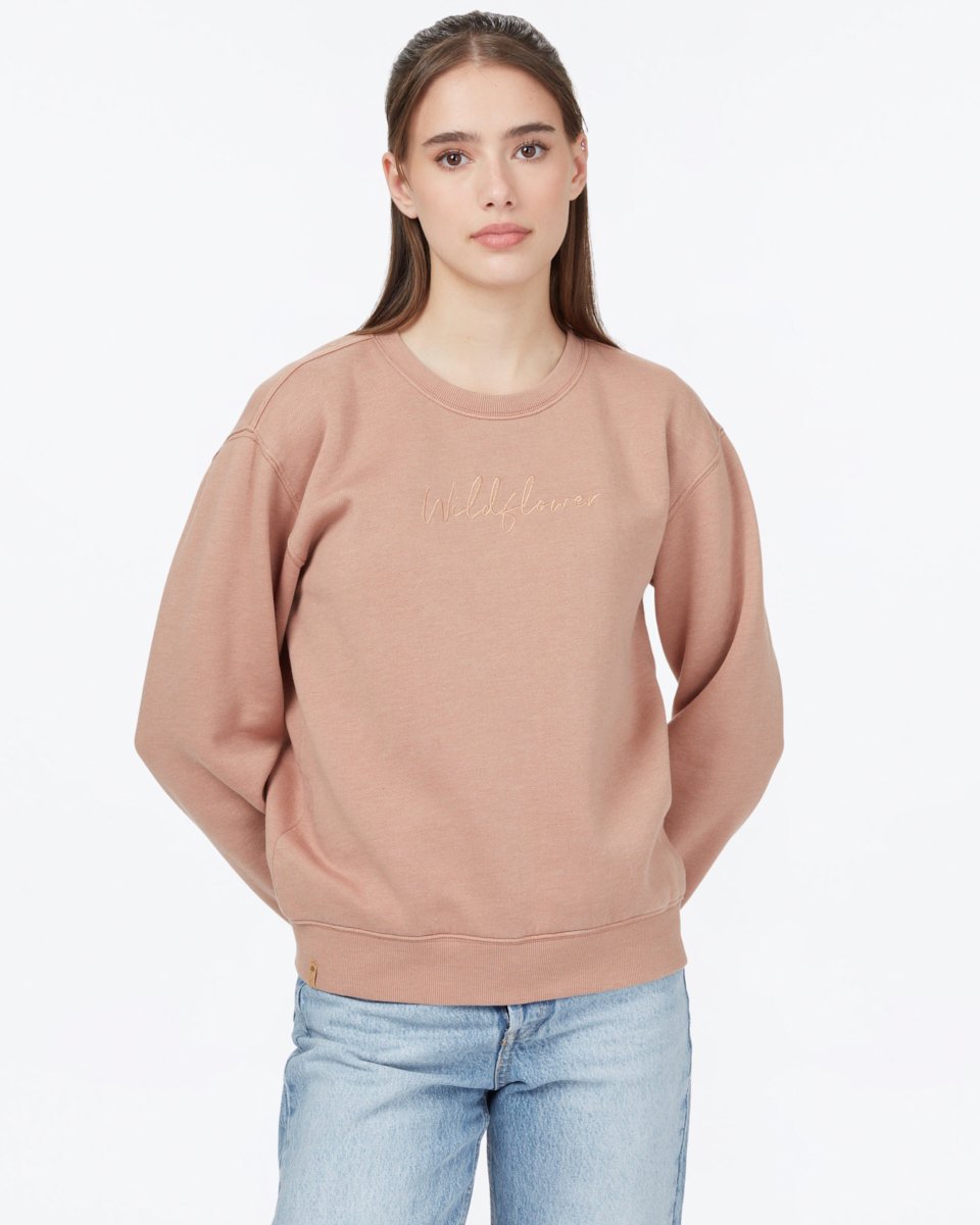 Brown Women's Organic Cotton Pullover