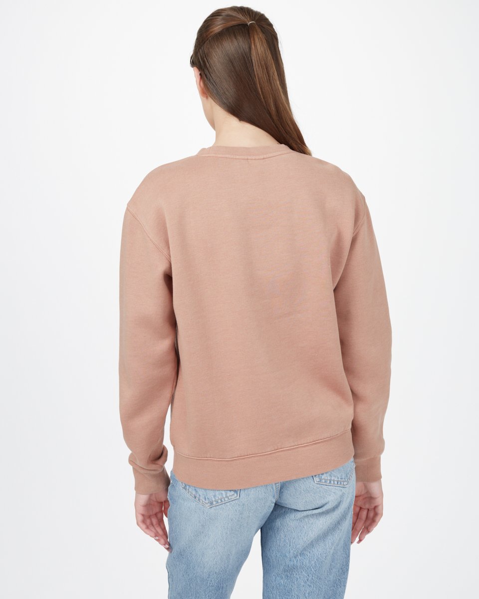 Brown Women's Organic Cotton Pullover