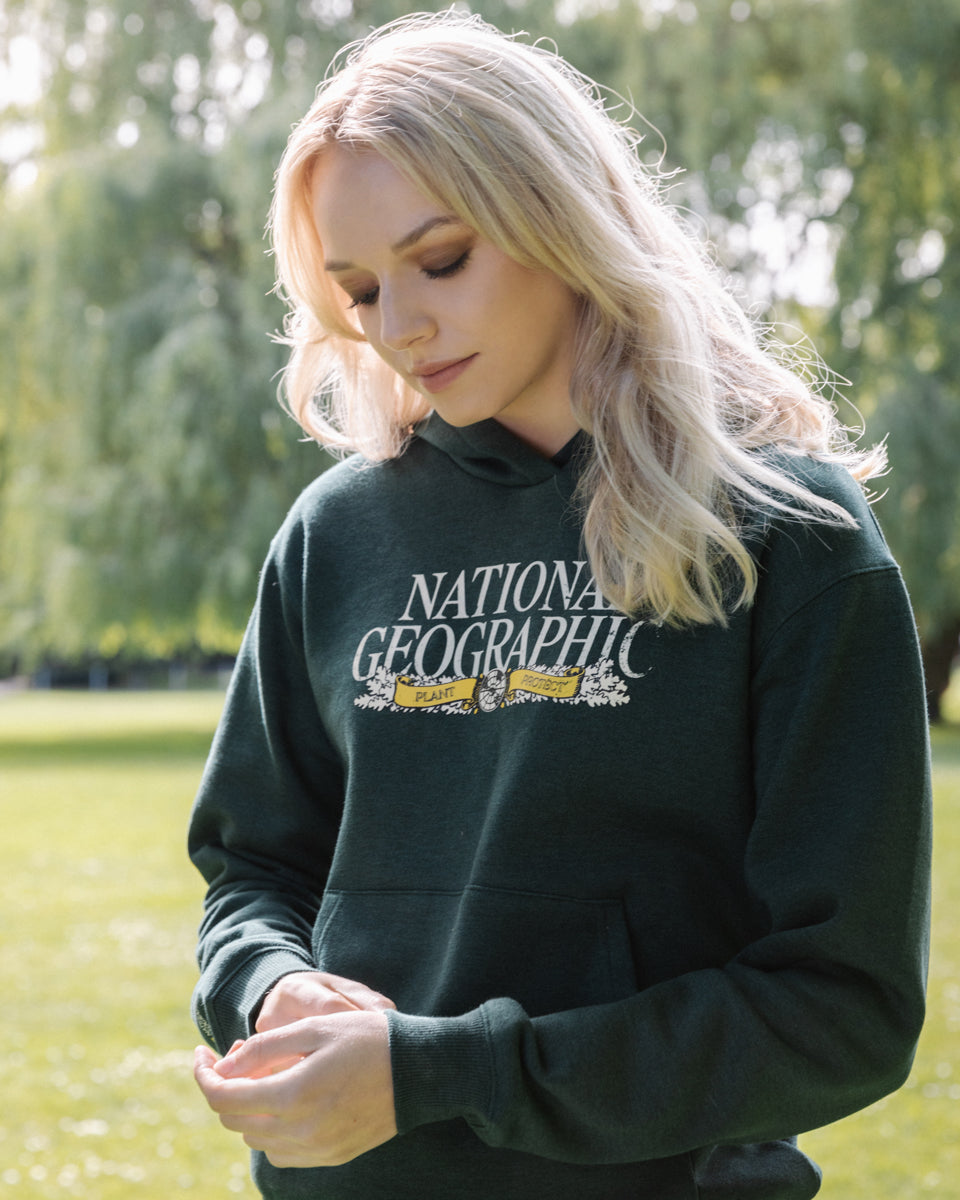 Green Women's National Geographic Pullover Hoodie