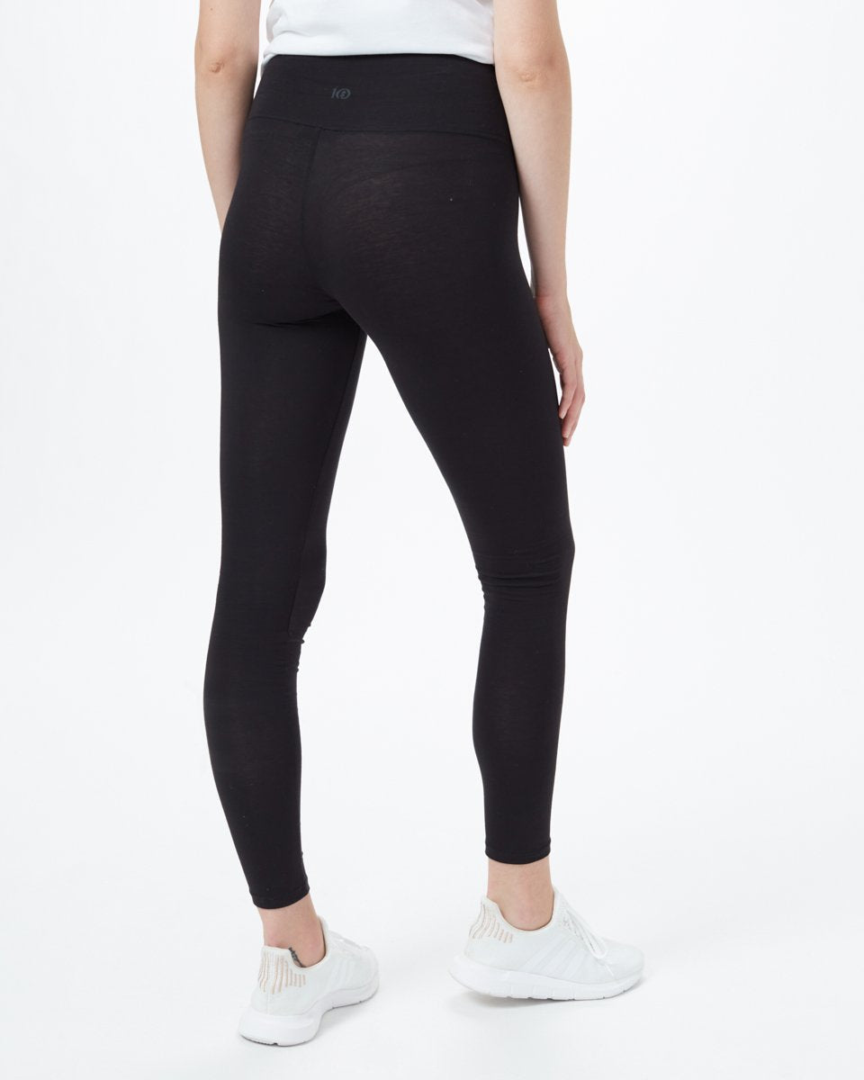 Black Women's High Rise Leggings