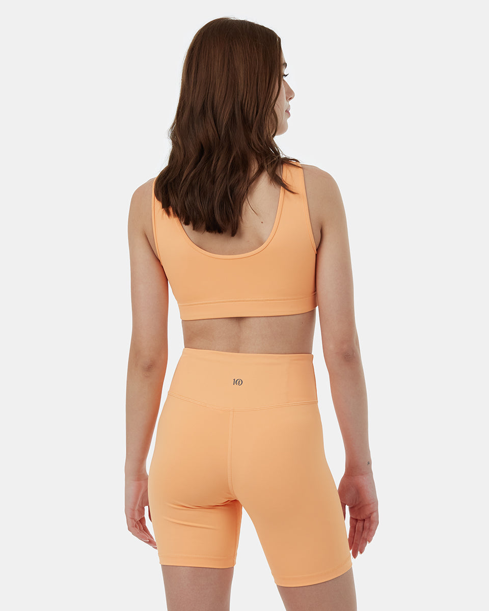 Orange Women's Sports Bra