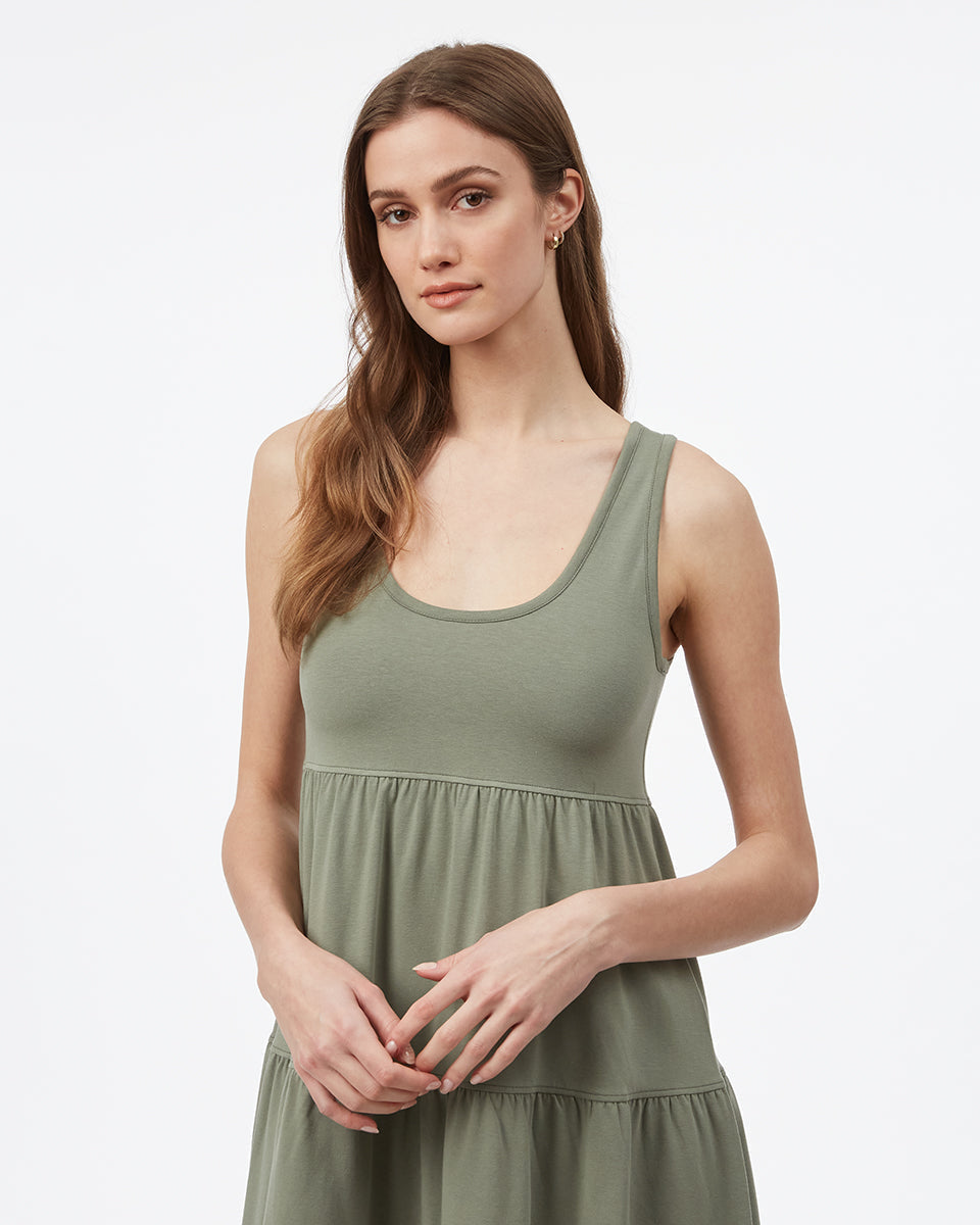 Green Women's Eco-Friendly Reversable Dress
