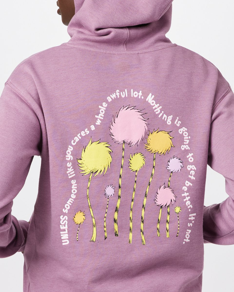 Purple Women's Graphic Hoodie