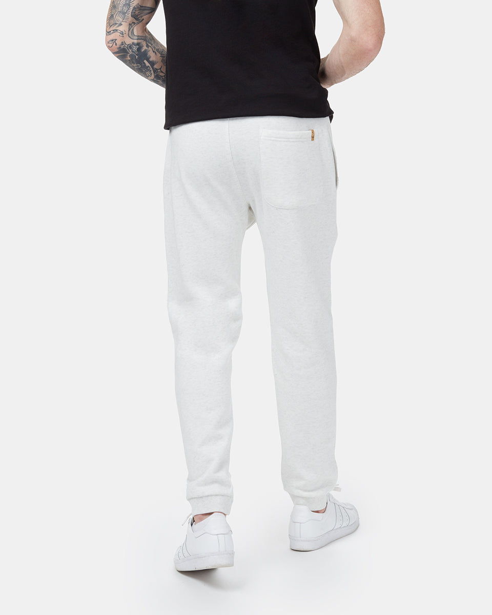 White Men's Eco-Friendly Sweatpants