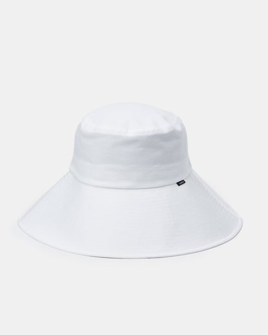 White Organic Cotton Bucket Hat