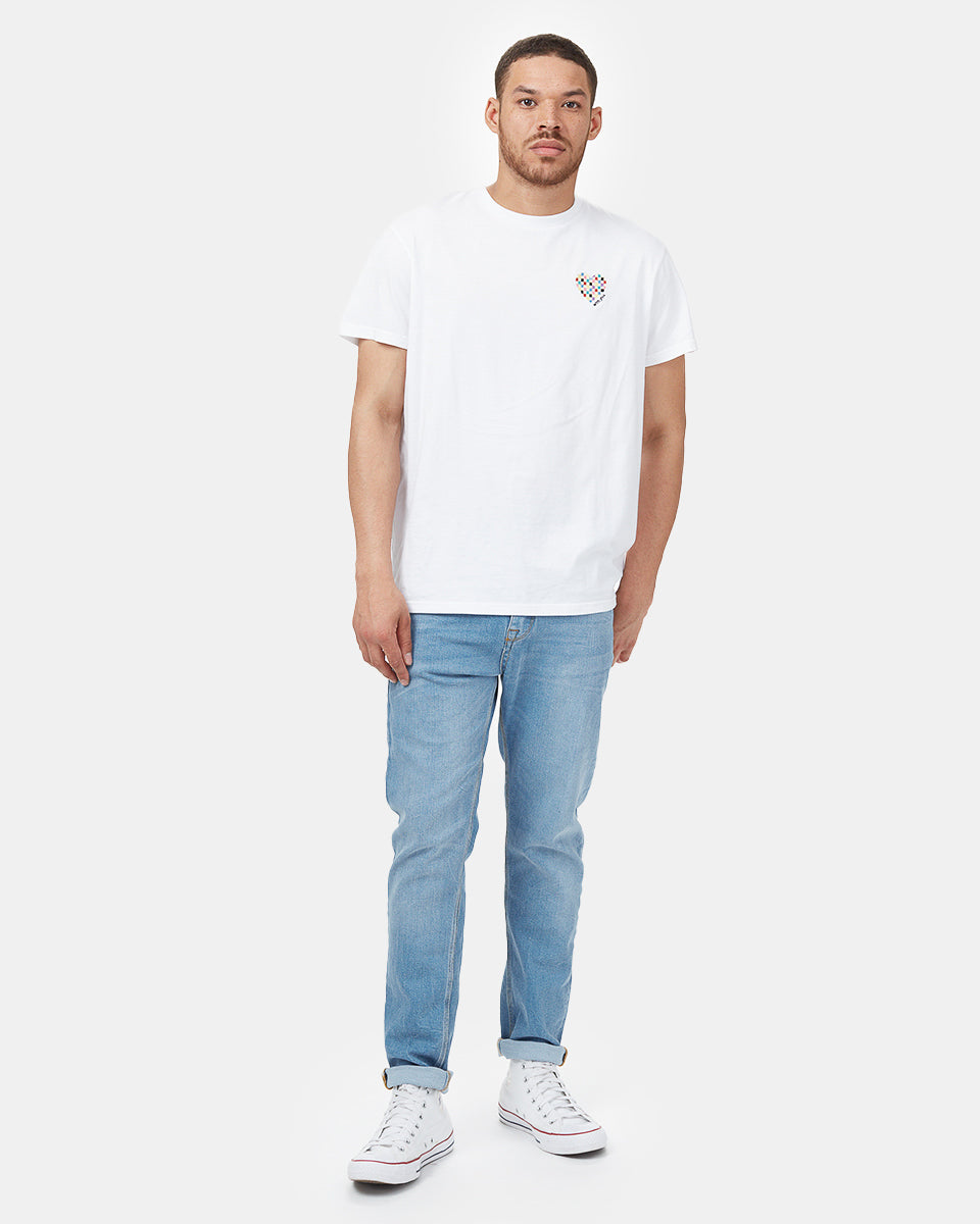 White Organic Cotton Pride Tee