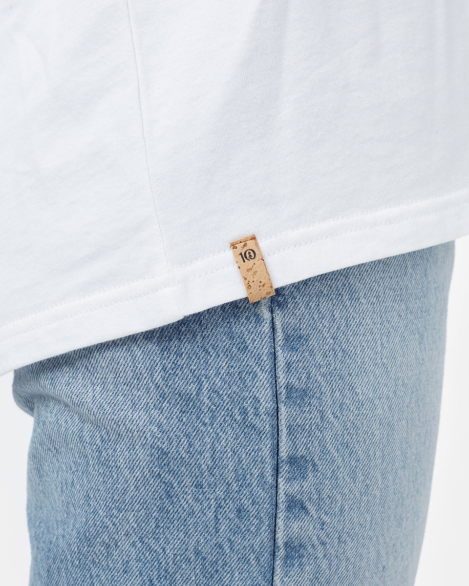 White Organic Cotton Pride Tee