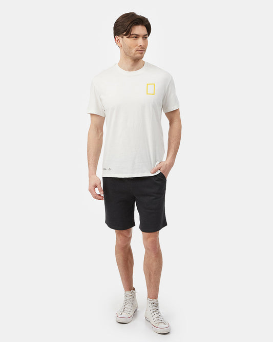 White Unisex Graphic Short Sleeve Tee