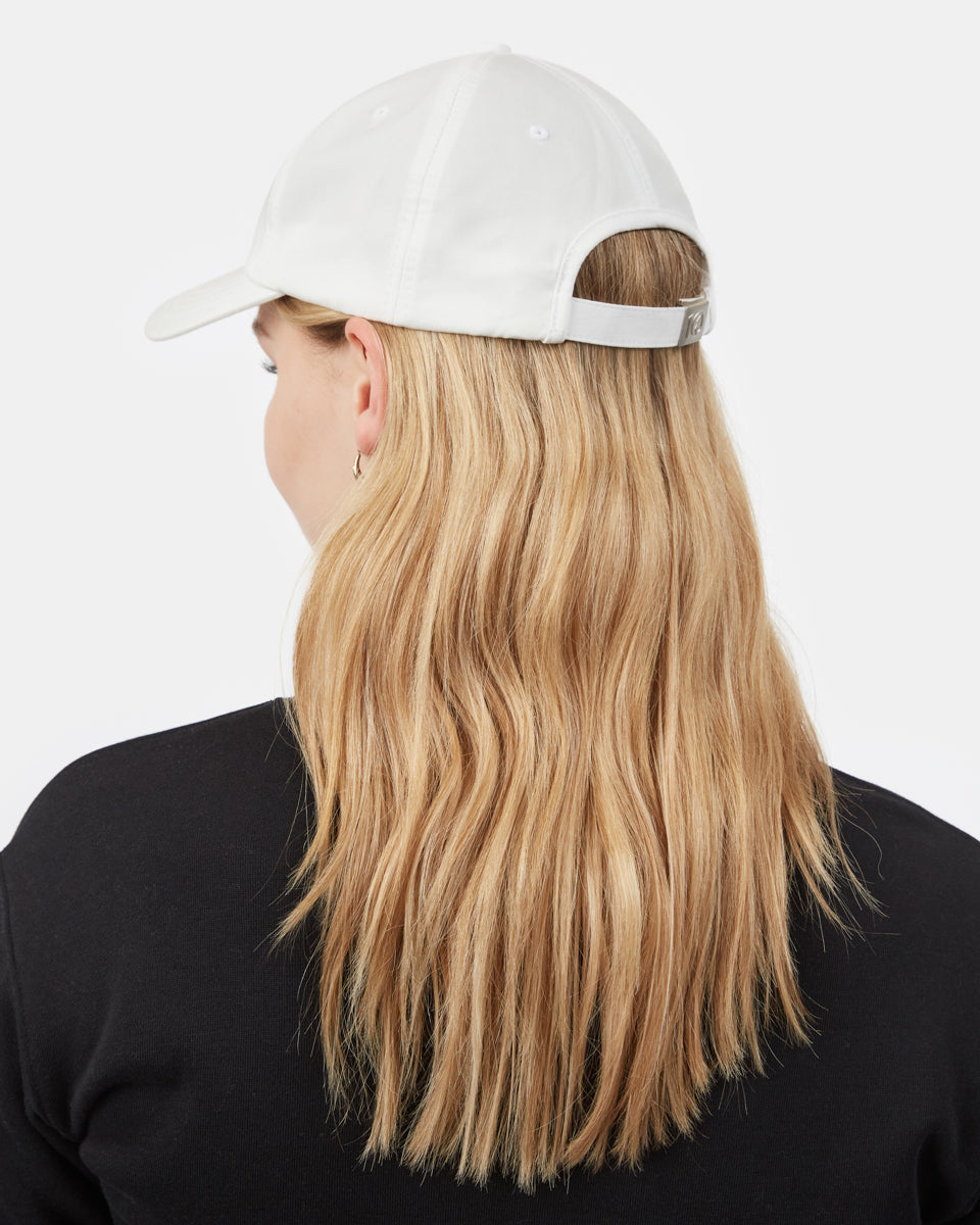 White Adjustable Graphic Dad Hat