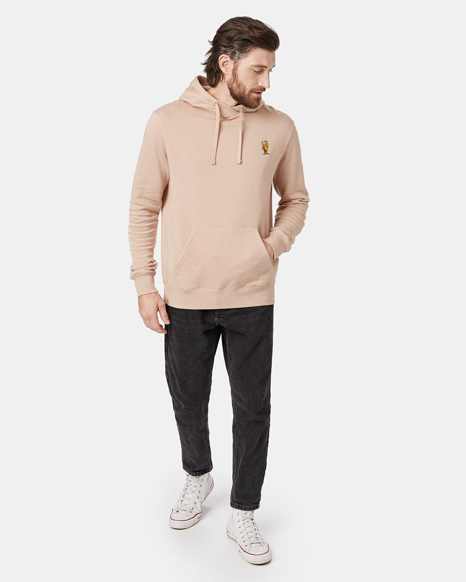 White Lorax Graphic Hooded Pullover