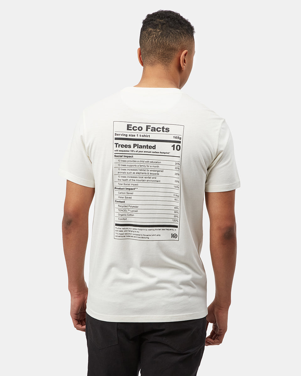 White Men's Graphic Short Sleeve Tee