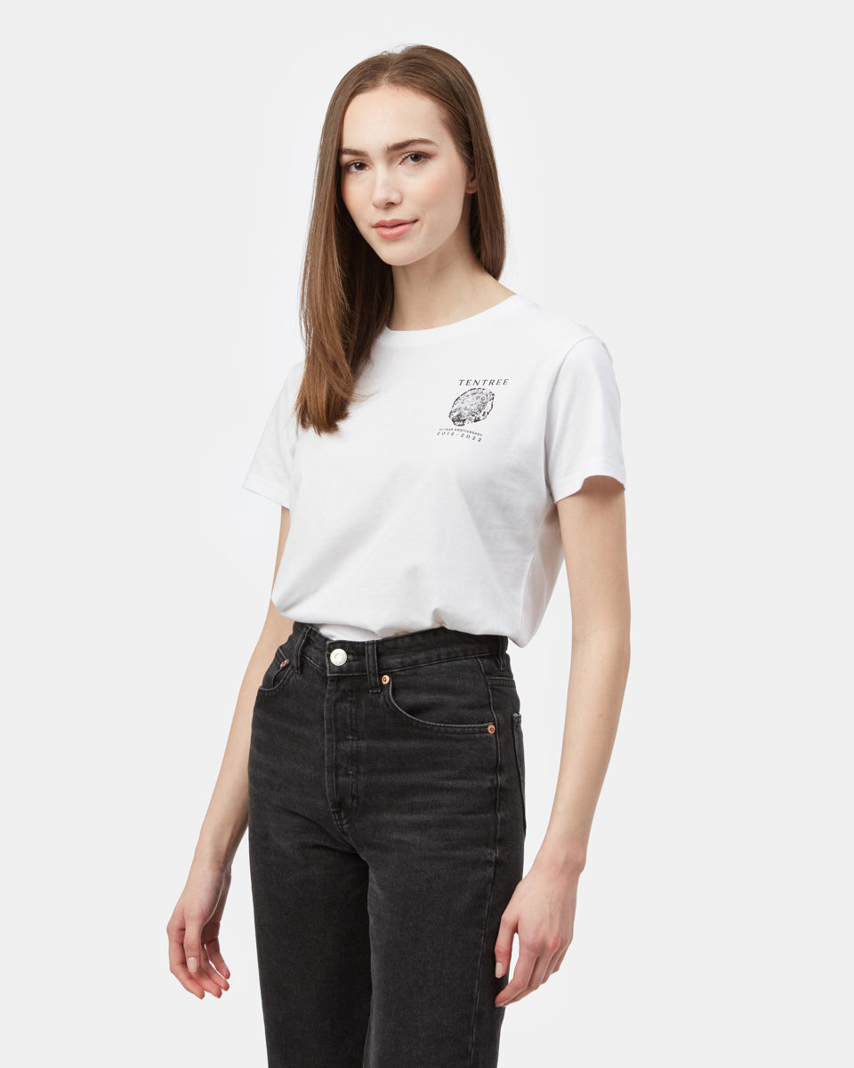 White Tree Graphic Tee
