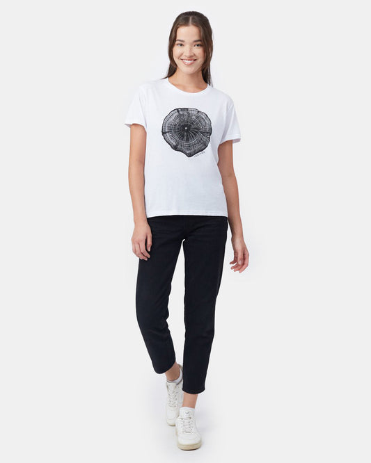 White Wildfire Graphic Tee