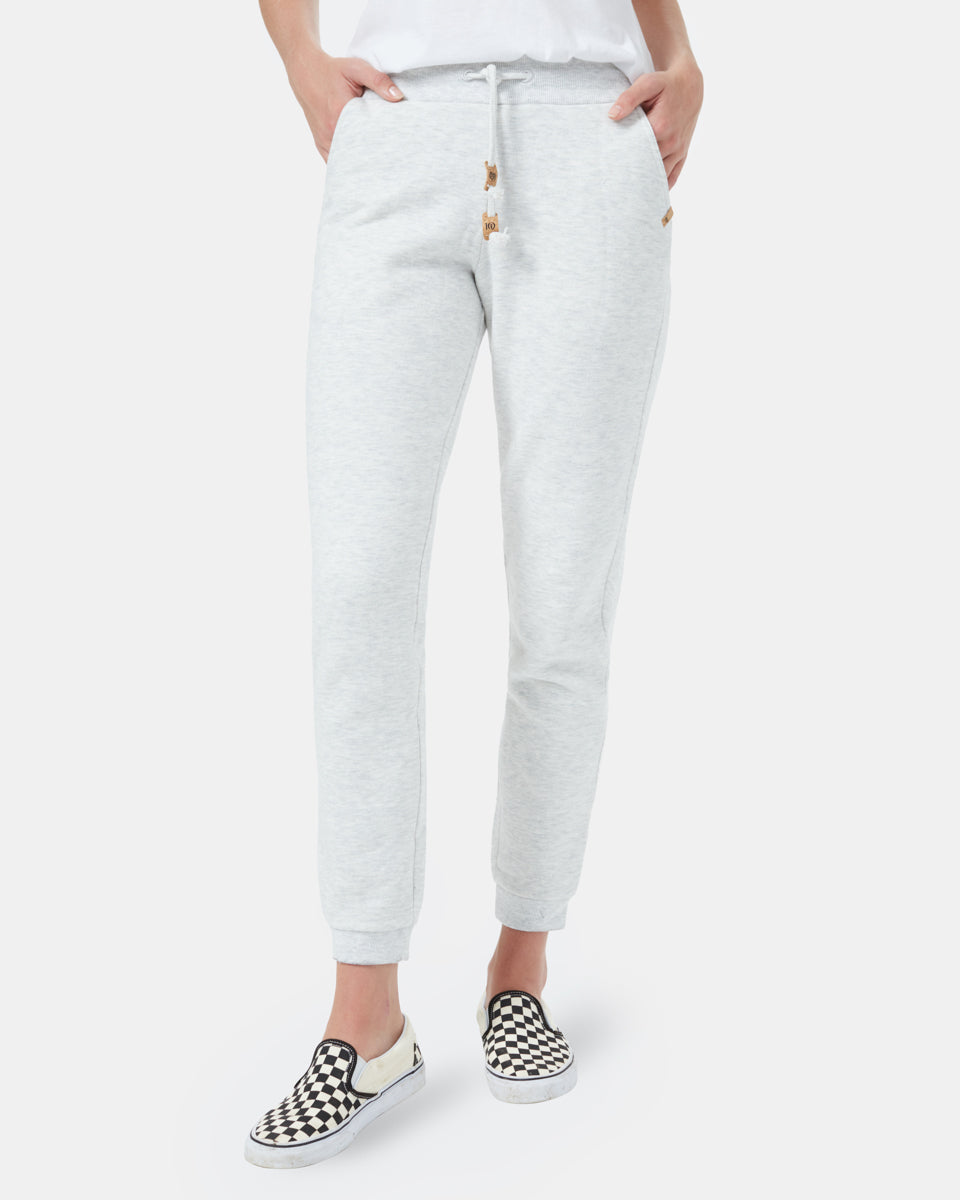 White Women's Organic Cotton Sweatpants