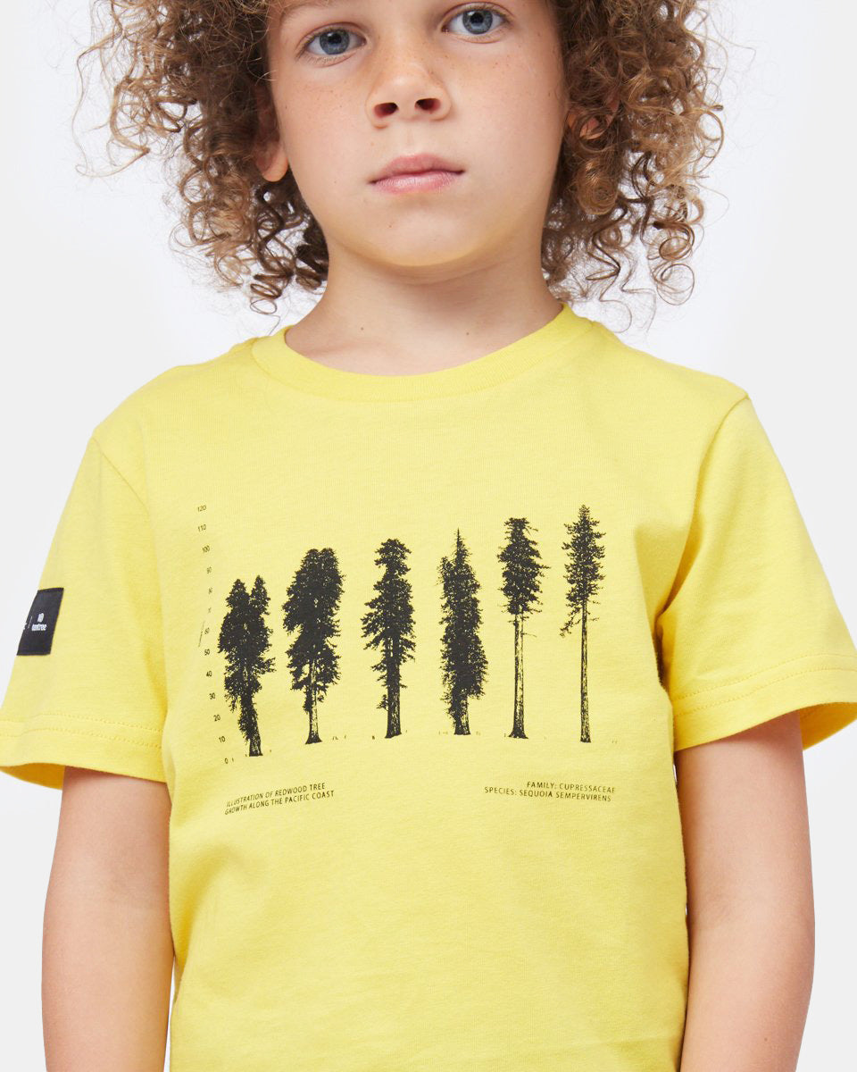 Yellow Kids Organic Cotton Graphic Tee