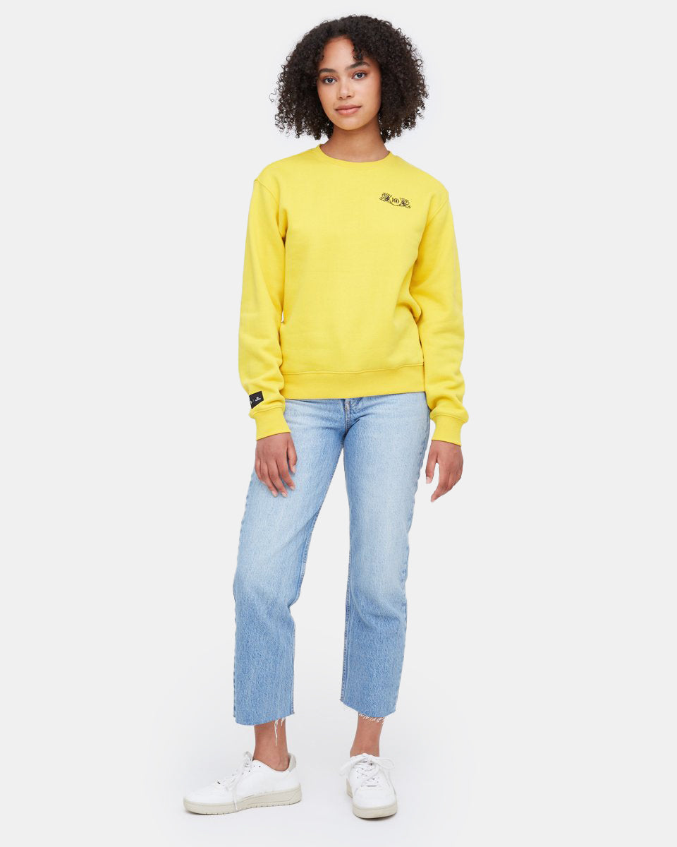 Yellow Women's National Geographic Crew Sweatshirt