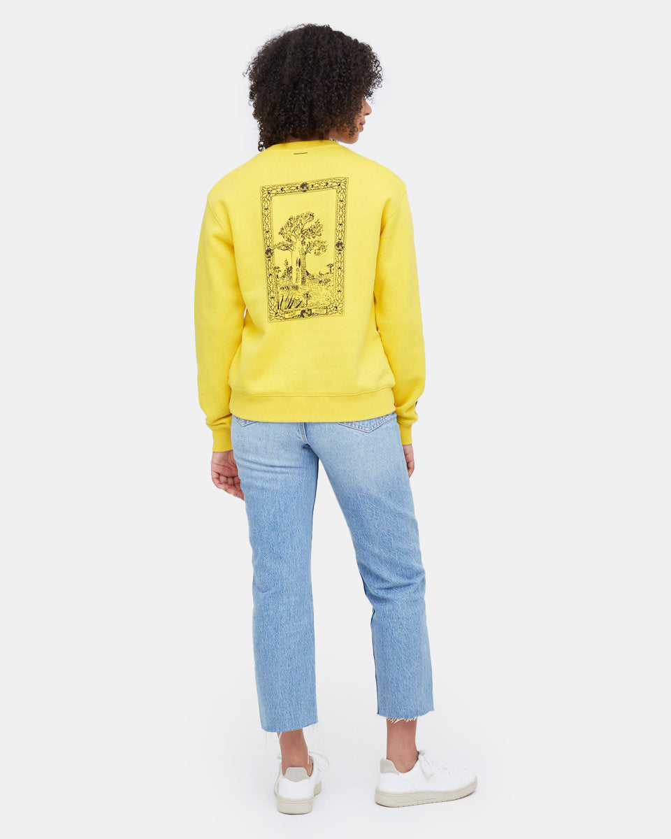 Yellow Women's National Geographic Crew Sweatshirt