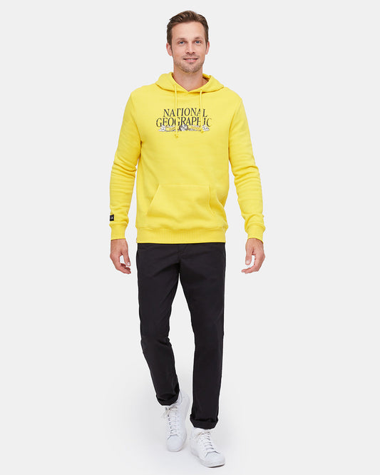 Yellow National Geographic Hooded Pullover