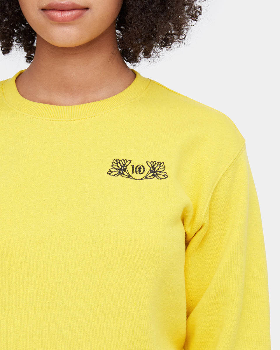 Yellow Women's National Geographic Crew Sweatshirt