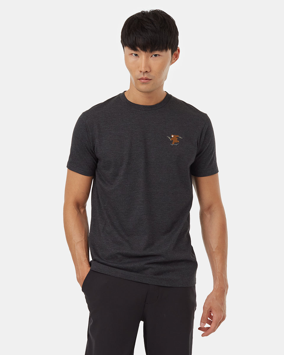 Black Sasquatch Graphic Tee_mens