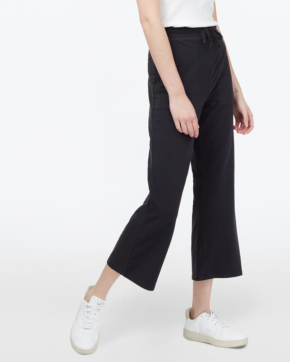 Women's Organic Cotton Sweatpant_BLACK