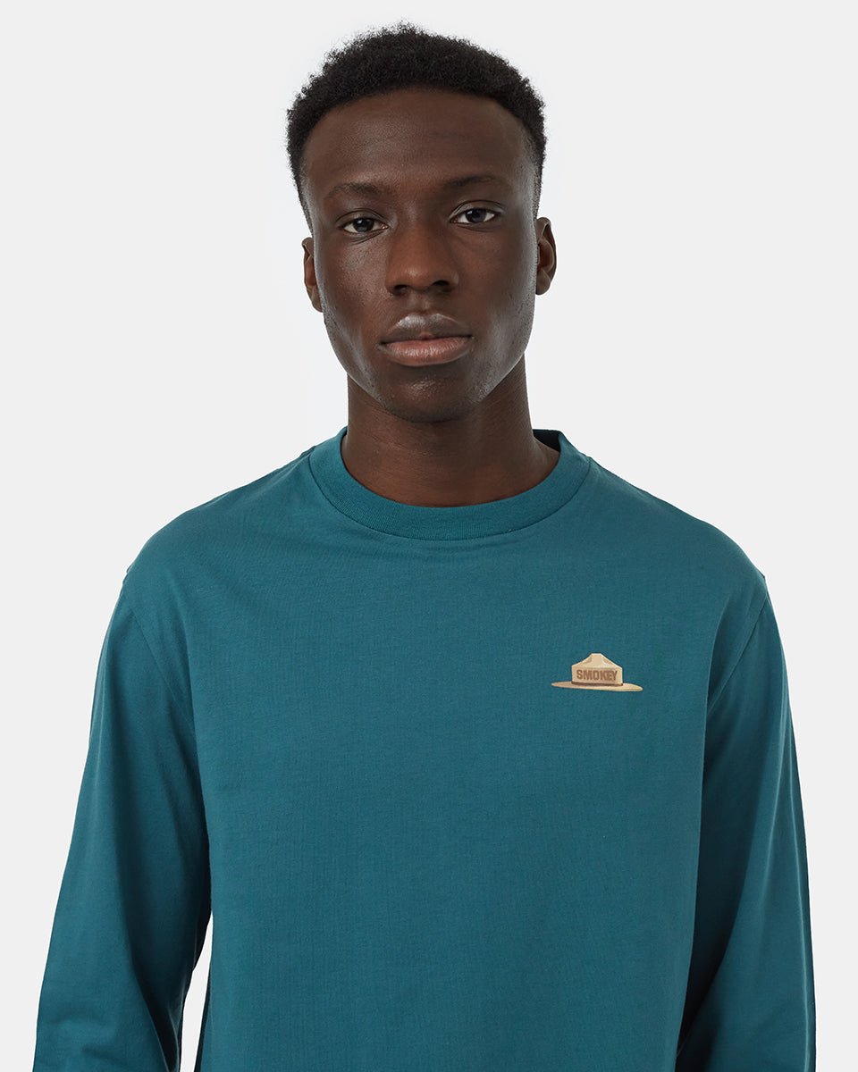green_smokeybear_graphic_longsleeve