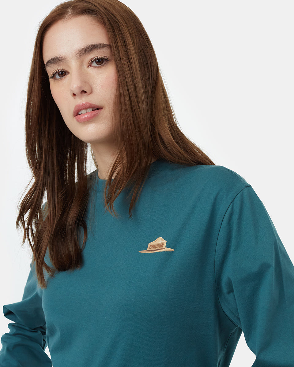 green_smokeybear_graphic_longsleeve