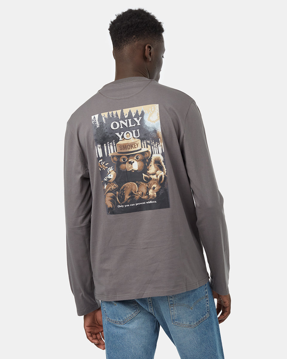 grey_smokeybear_graphic_longsleeve