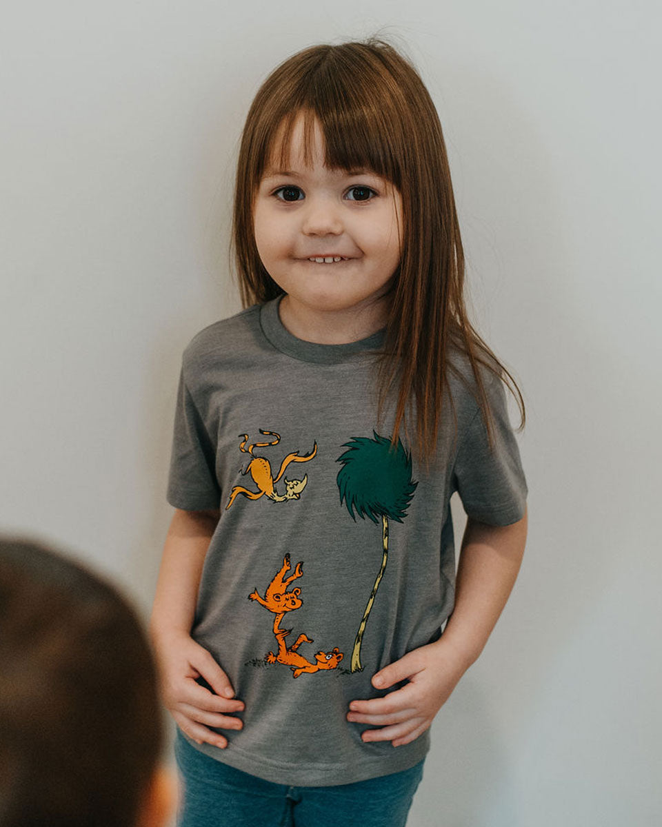 Gray Kids Lorax Graphic Tee